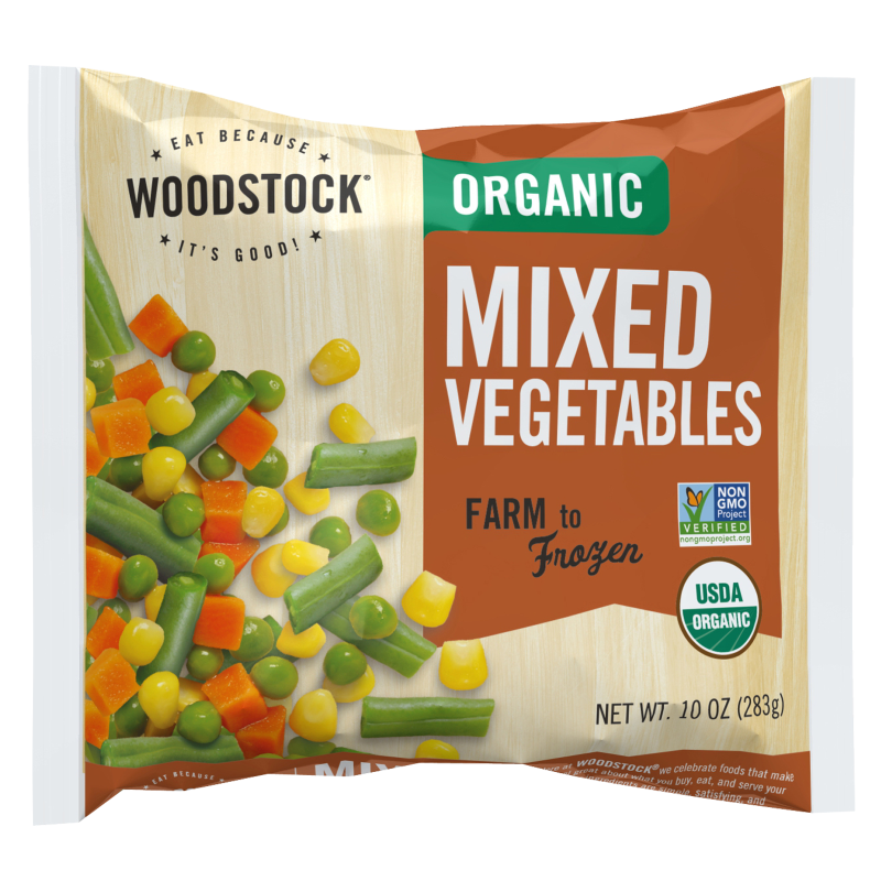 Woodstock Frozen Organic Mixed Vegetables 10oz