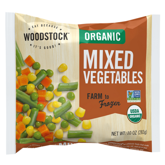 Woodstock Frozen Organic Mixed Vegetables 10oz