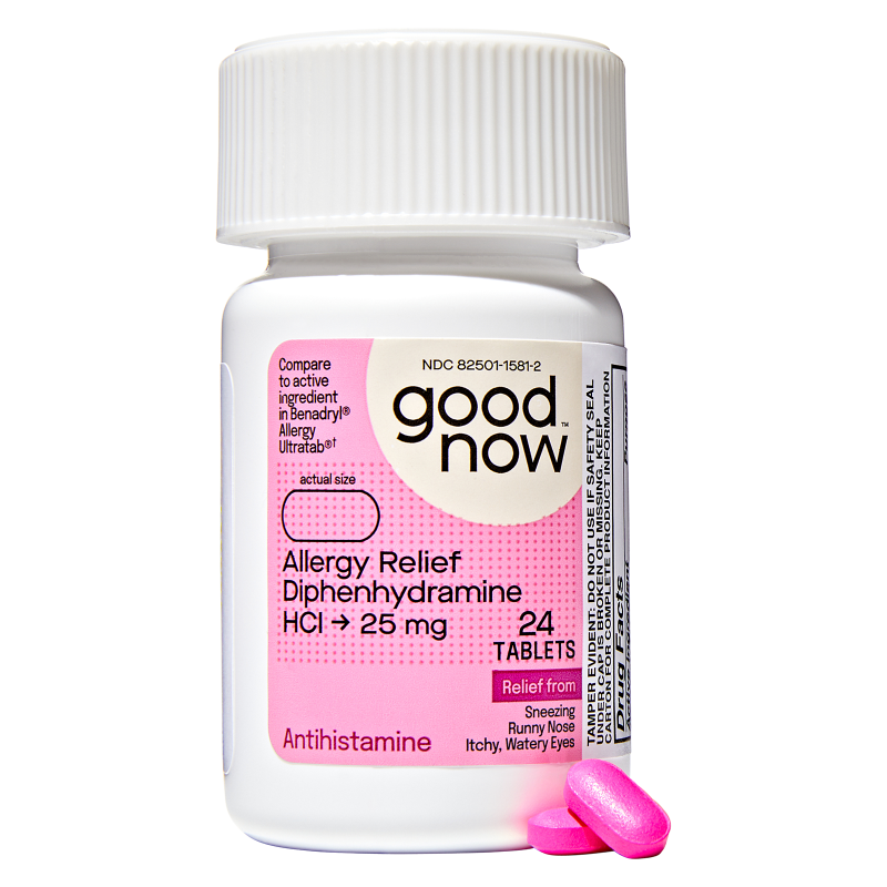 Goodnow Allergy Relief Diphenhydramine HCl 24 tablets