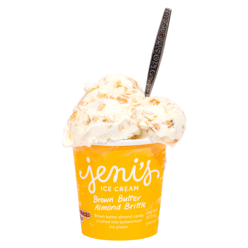 Jeni's Brown Butter Almond Brittle Ice Cream Pint