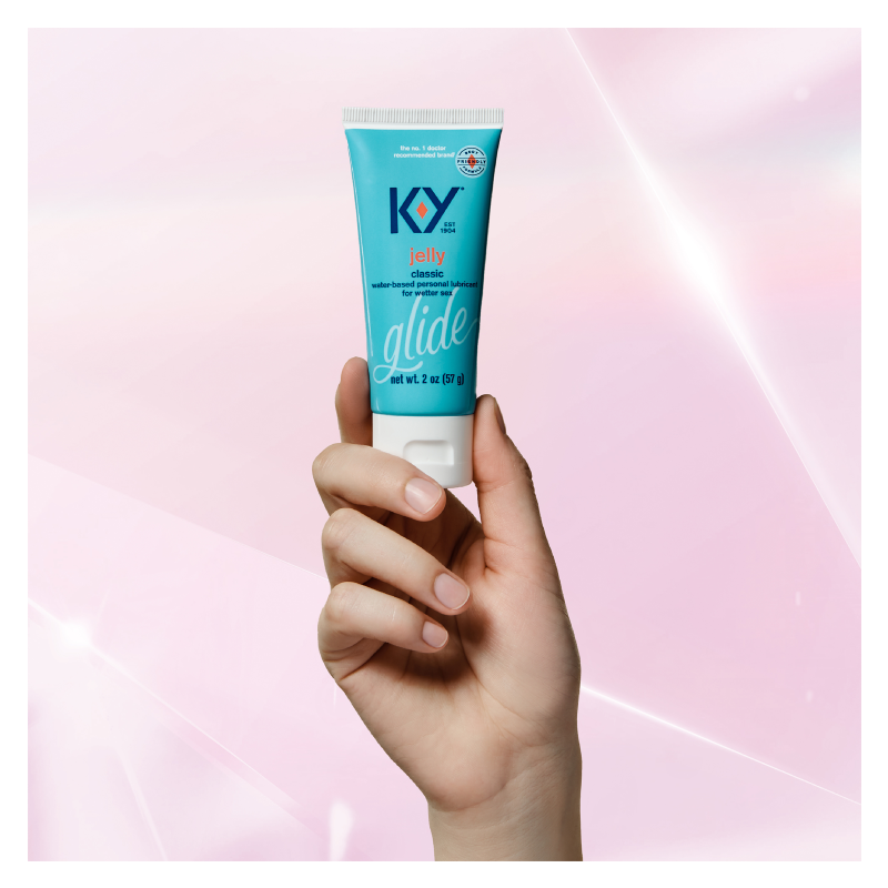 K-Y Water Based Personal Lubricant Jelly 2 oz