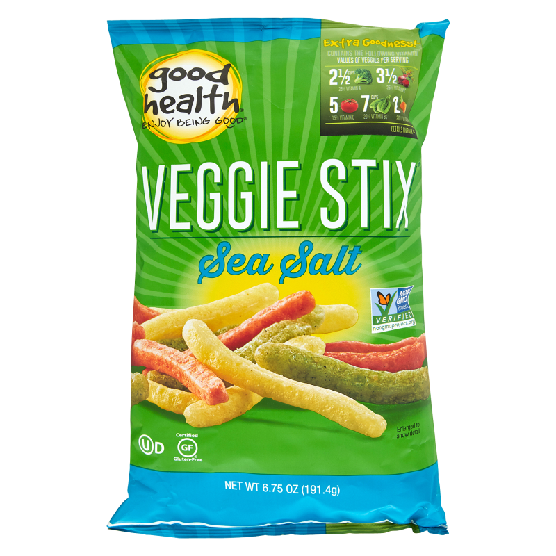 Good Health Sea Salted Veggie Stix Bonus Bag 7.25oz – Gopuff Partnerships