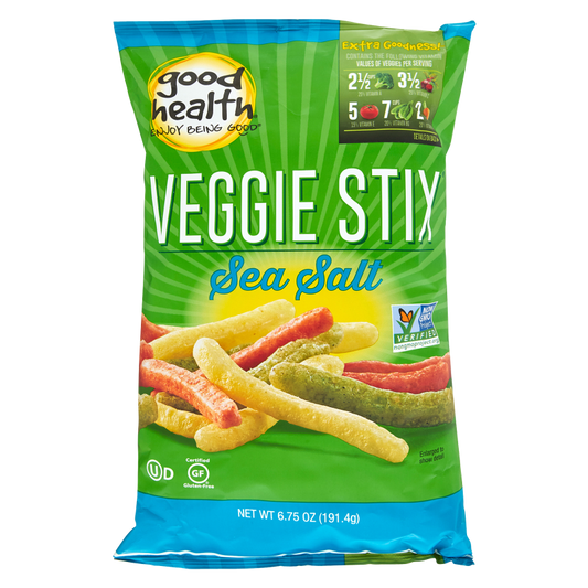 Good Health Sea Salted Veggie Stix Bonus Bag 7.25oz