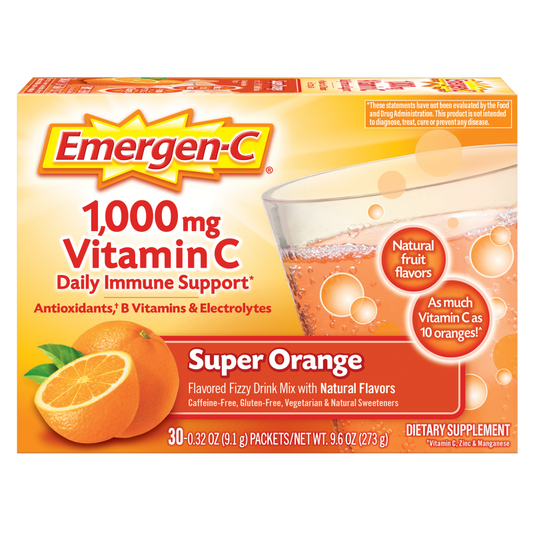 Emergen-C Super Orange Drink Mix 30ct