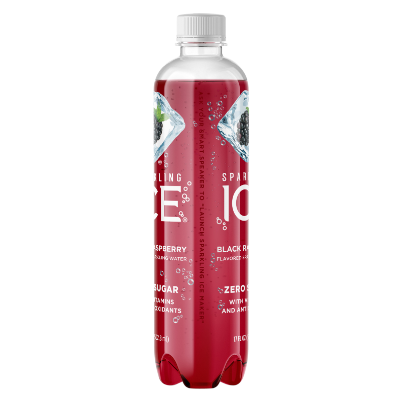 Sparkling Ice Black Raspberry Sparkling Water 17oz Btl