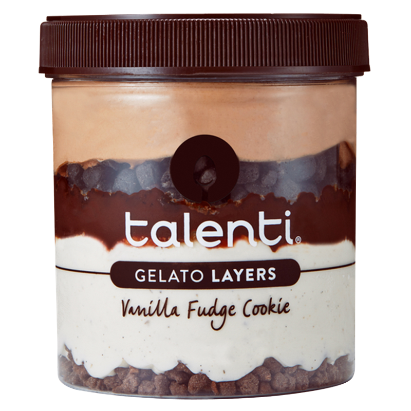 Talenti Gelato Layers Vanilla Fudge Cookie 10.6oz