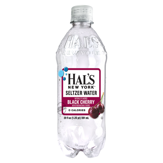 Hal's New York Black Cherry Seltzer 20oz