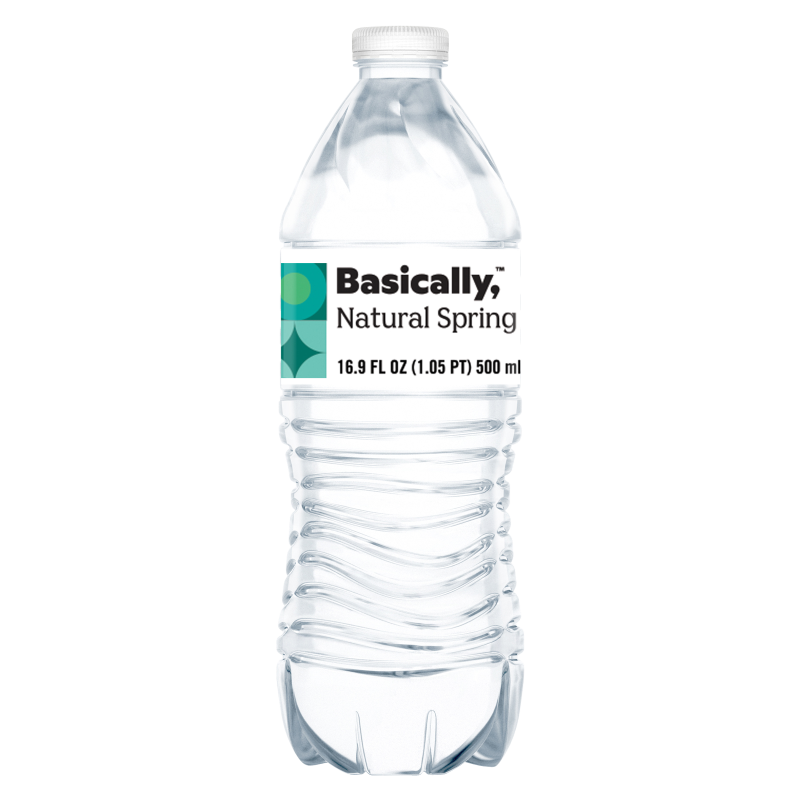 Basically, Spring Water 24ct 16.9oz Btls