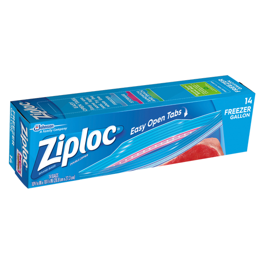 Ziploc Freezer Bags Gallon 14ct