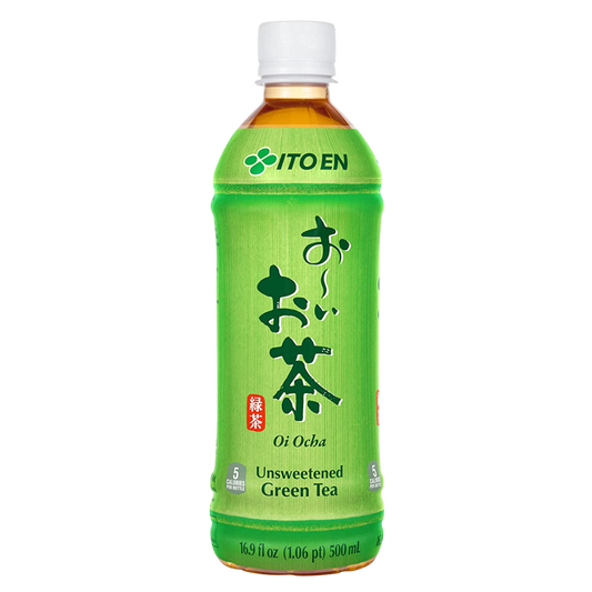 Ito En Oi Ocha Unsweetened Green Tea 16.9oz Btl