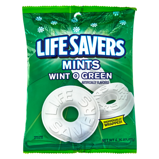 Life Savers Wint O Green Mints 6.25oz