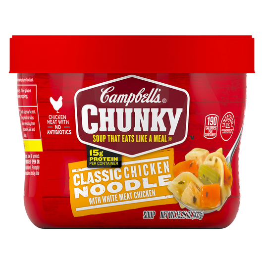 Campbell's Chunky Classic Chicken Noodle Soup 15.25oz