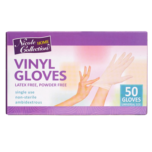 Single Use Vinyl Gloves 50ct