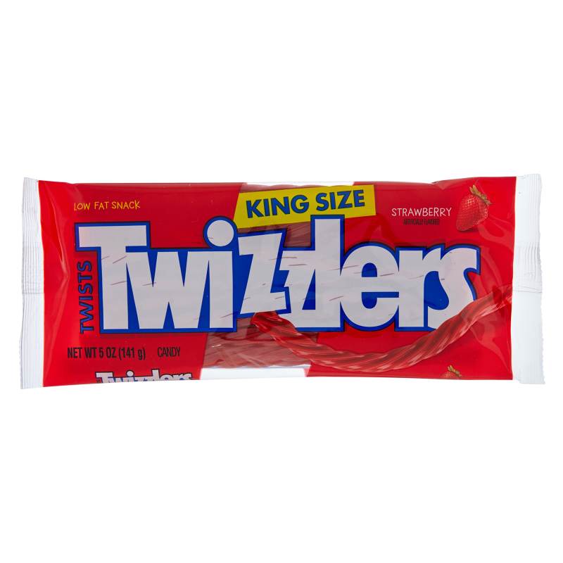 Twizzlers Strawberry Twists King Size 5oz