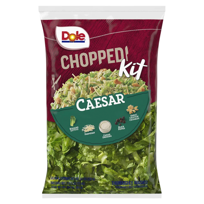 Dole Chopped Caesar Salad Kit - 10.8oz