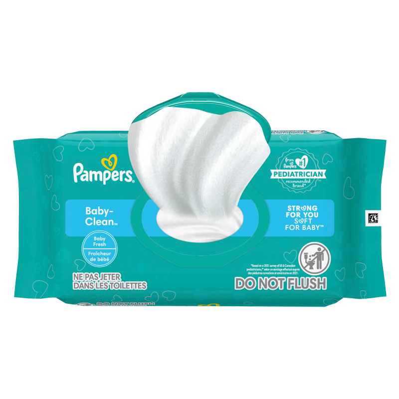 Pampers Baby Wipes Baby Fresh Scent 1X Pop-Top 72ct