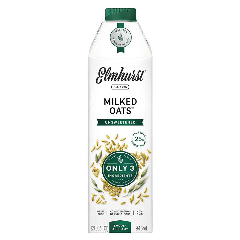 Elmhurst Unsweetened Oat Milk 32oz