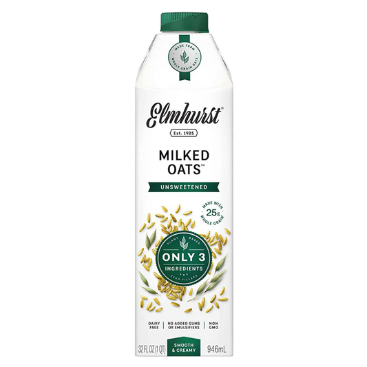 Elmhurst Unsweetened Oat Milk 32oz