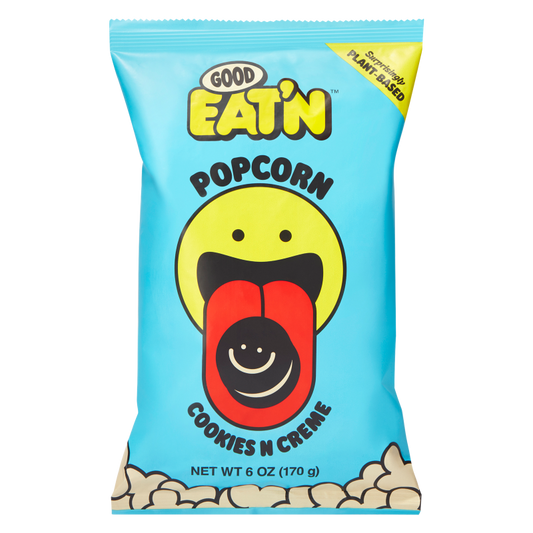 Good Eat'n Cookies N' Creme Popcorn 6oz Bag