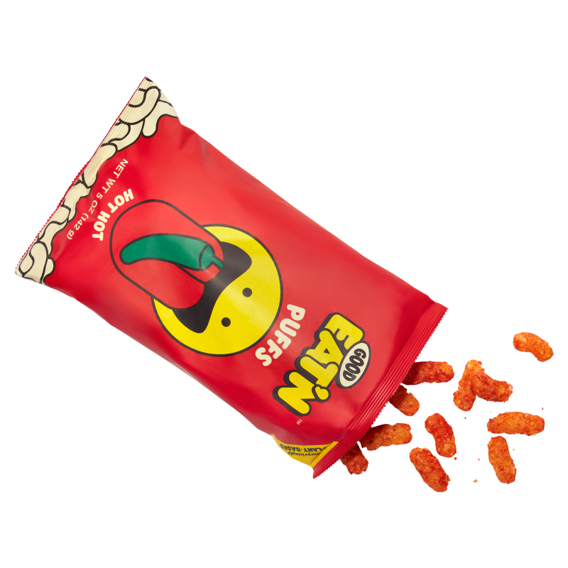 Good Eat'n Hot Hot Puffs 5oz Bag