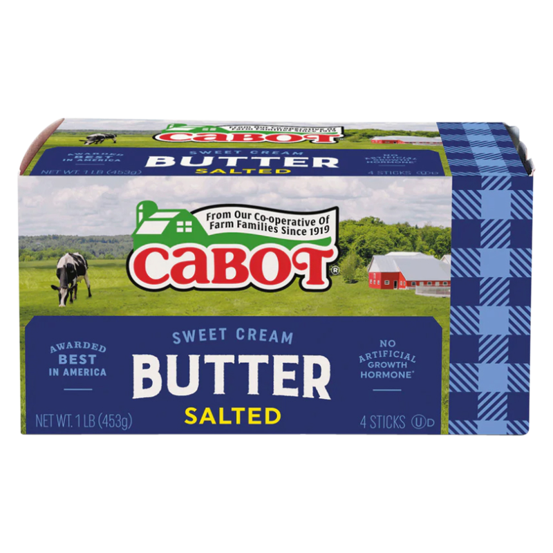 Cabot Creamery Salted Butter - 1lb