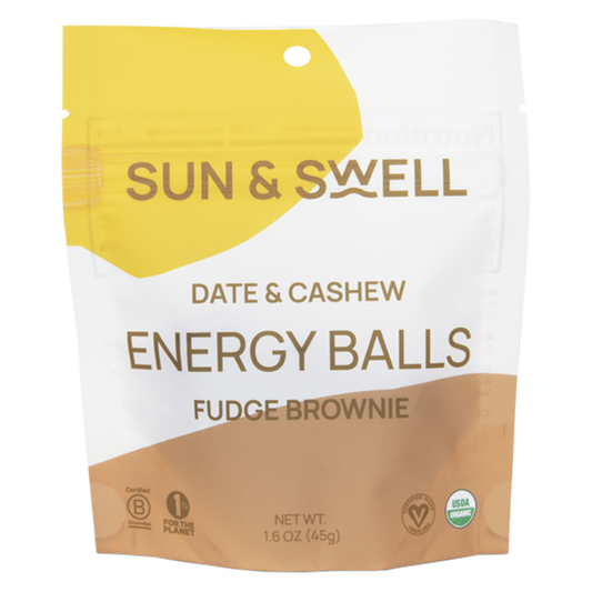 Sun & Swell Fudge Brownie Energy Bites 1.6oz Bag