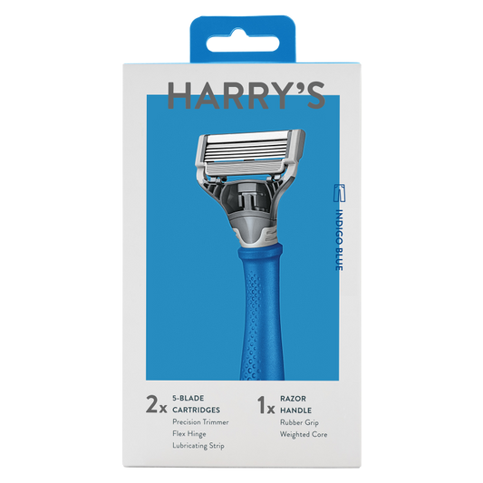 Harry's Truman Indigo Blue Razor with Refill Cartridge